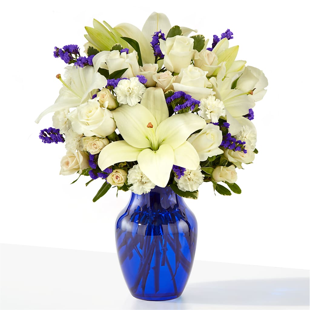Sapphire Rush Bouquet – Floripop Shop, Miami FL
