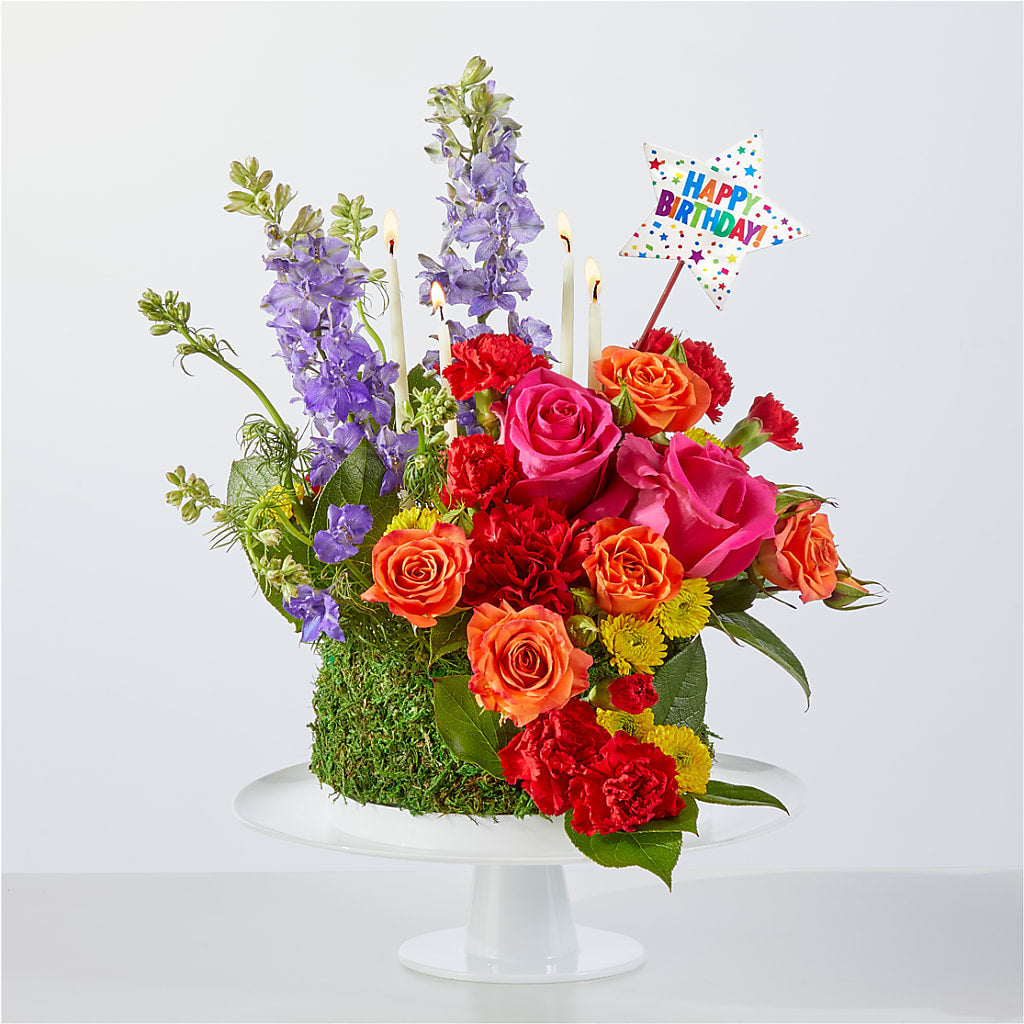 Best Year Yet Floral Cake – Floripop Shop, Miami FL